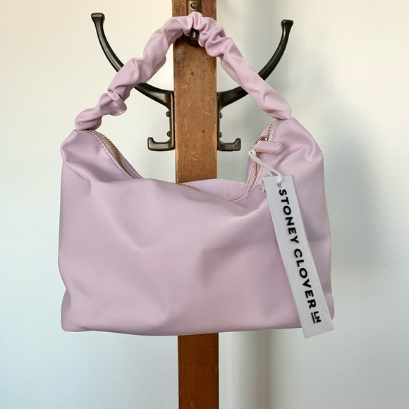 NWT Stoney Clover Lane Scrunch Handle bag Lilac - Picture 8 of 16